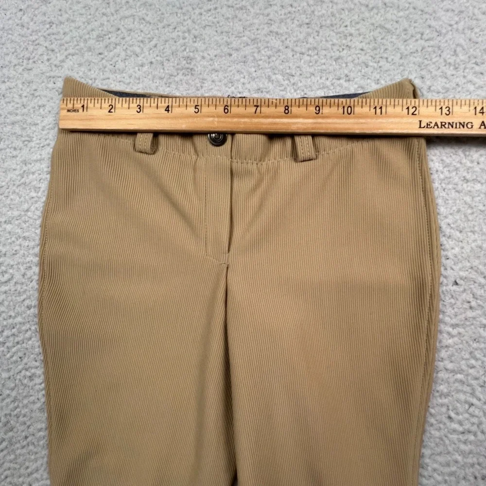 Tuffrider Equestrian Breeches Womens 26 Ribbed‎ Knee Patch Western Riding Tan